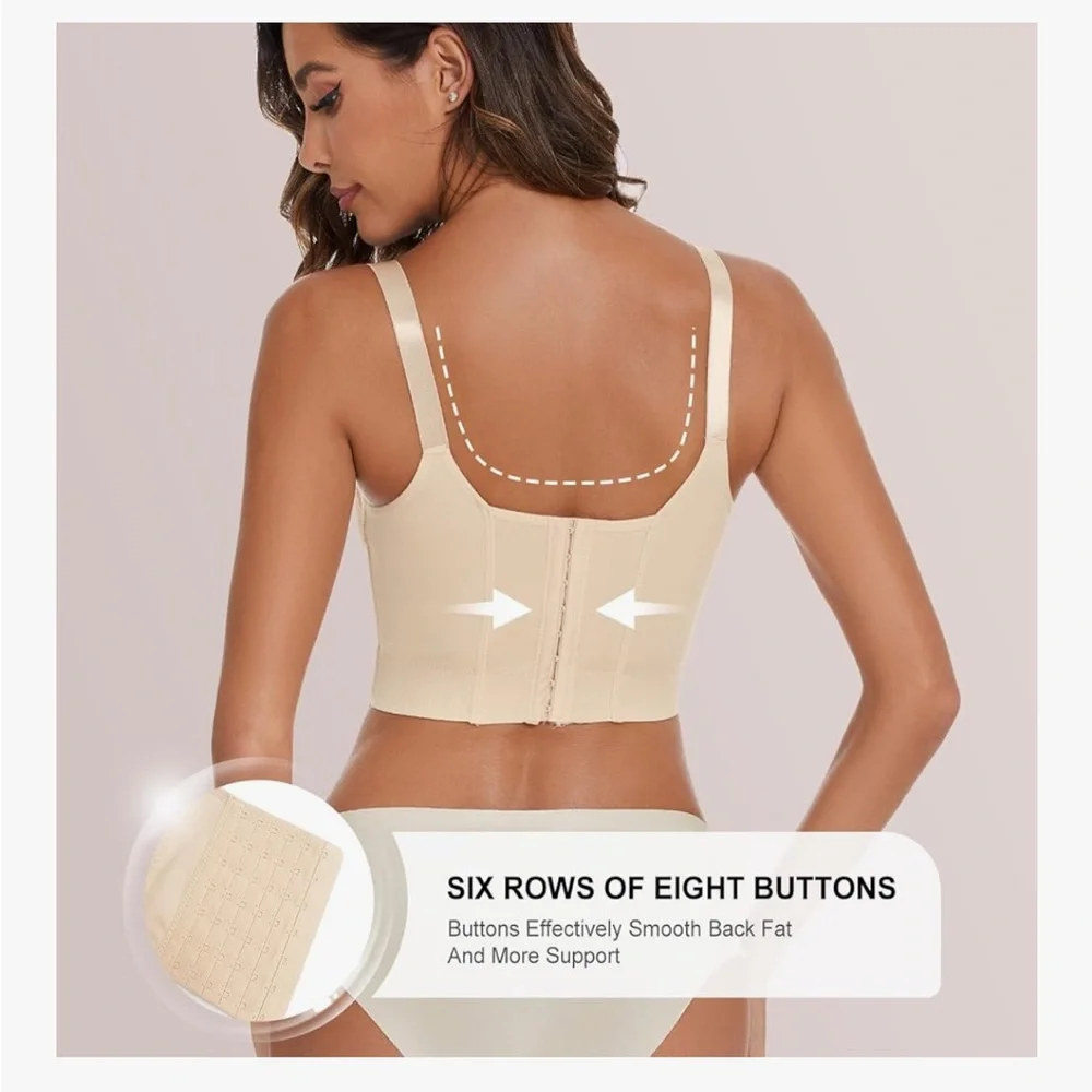 Elegant Cream Women's Bra - Picture 4 of 8